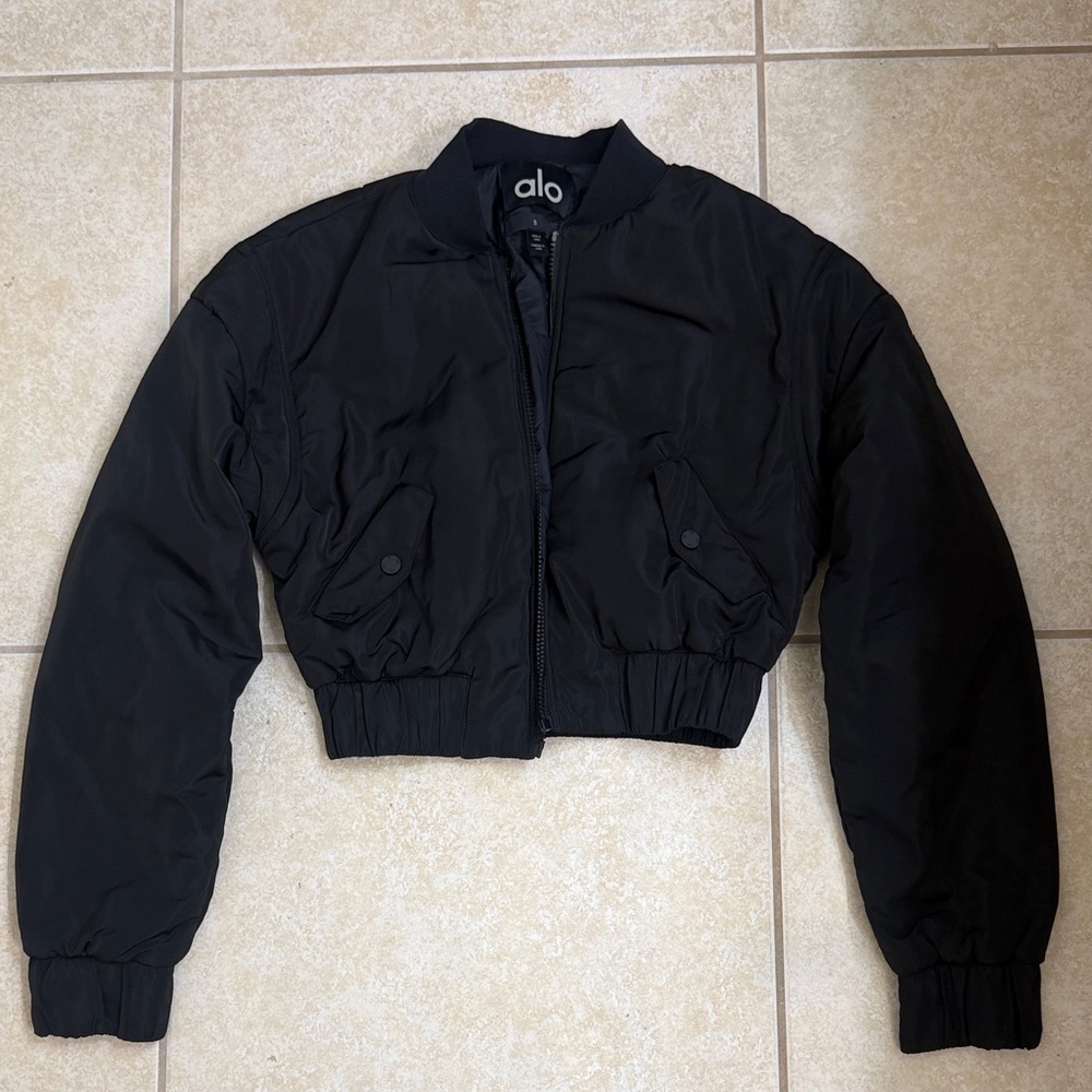 ALO Yoga Dark Bomber Jacket for Women